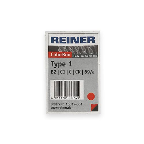 Reiner Colorbox TYPE 1 B2 Black Ink Pad (GW Junior, 6000