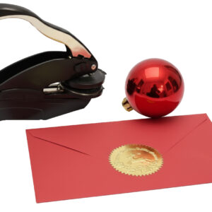 Royal Rubber Stamps Christmas Embossing Seal